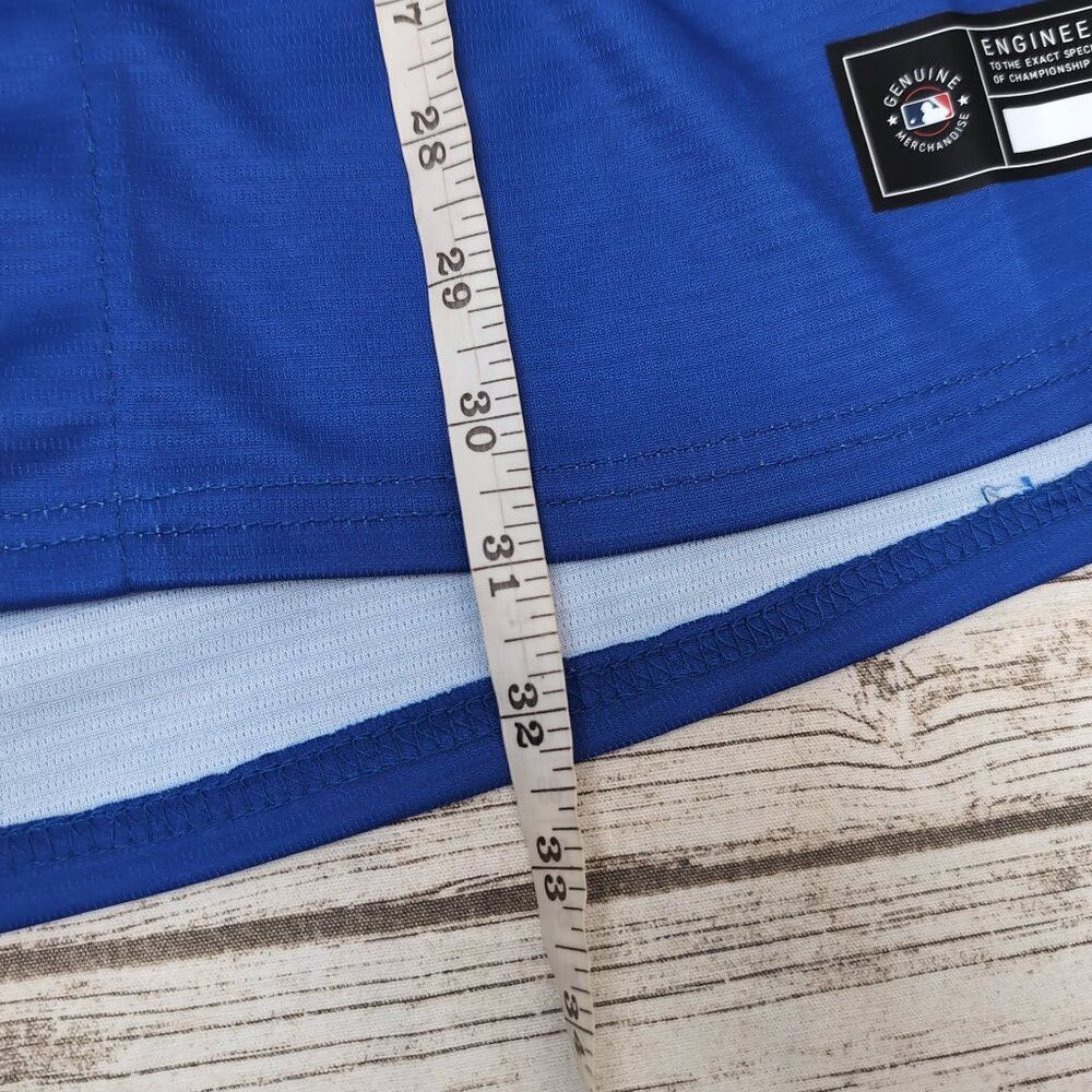 Nike Nike Dodgers MLB Blue Sakura Flower Jersey #18 Button-Up – Size US L / EU 52-54 / 3 - 6 Thumbnail