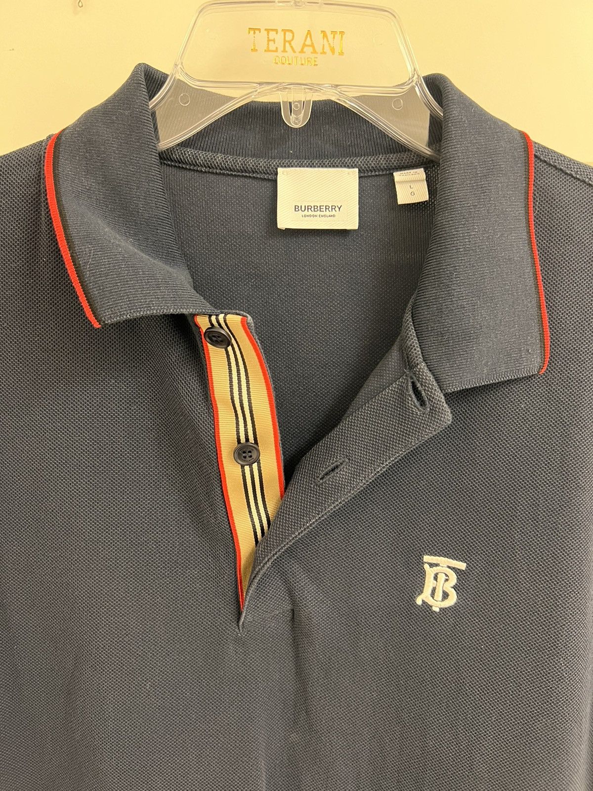 Burberry Burberry Polo T-Shirt Size US L / EU 52-54 / 3 - 5 Thumbnail