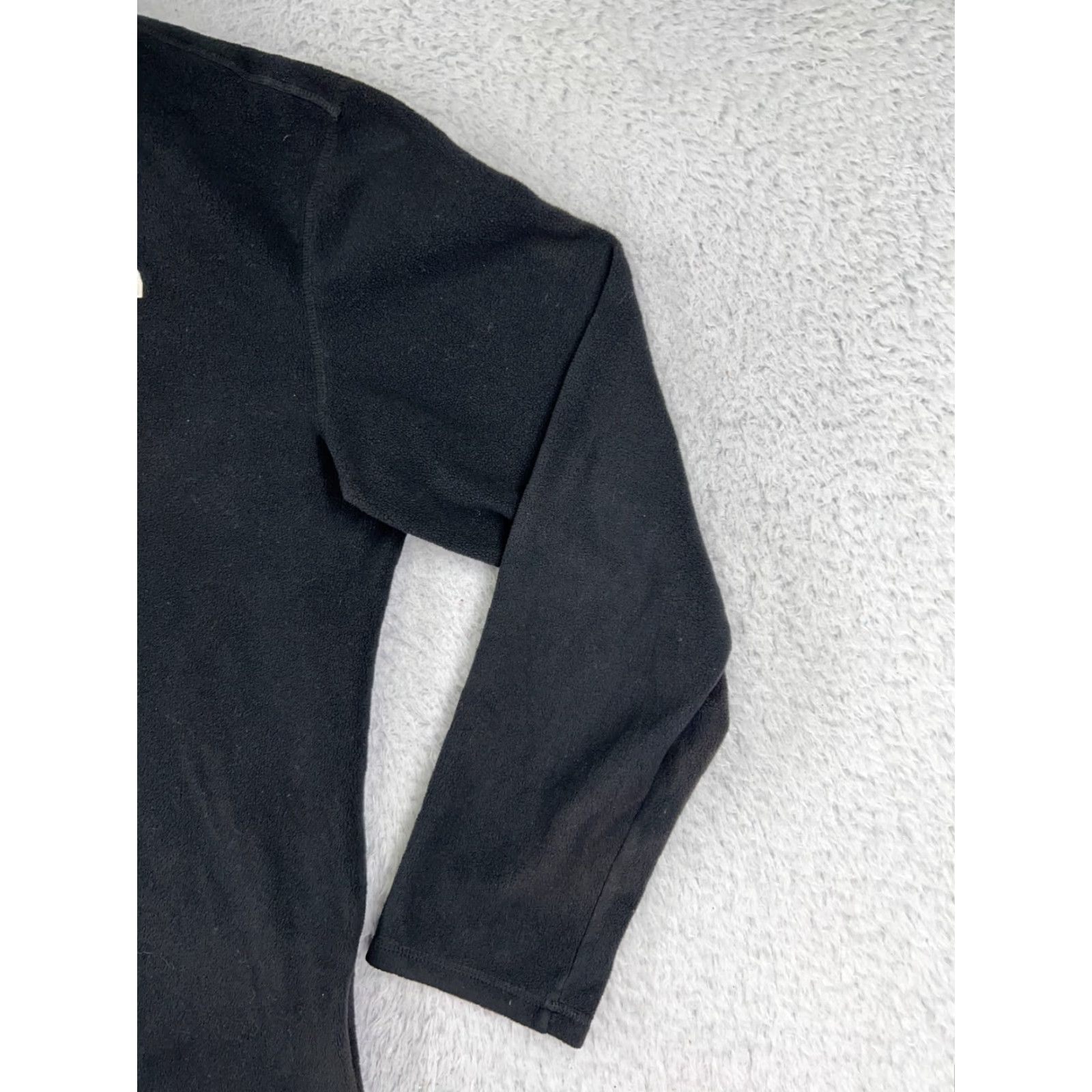 The North Face The North Face Sweater Mens Medium Black Long Sleeve 1/4 Zip Fleece Polyester Size US M / EU 48-50 / 2 - 5 Thumbnail