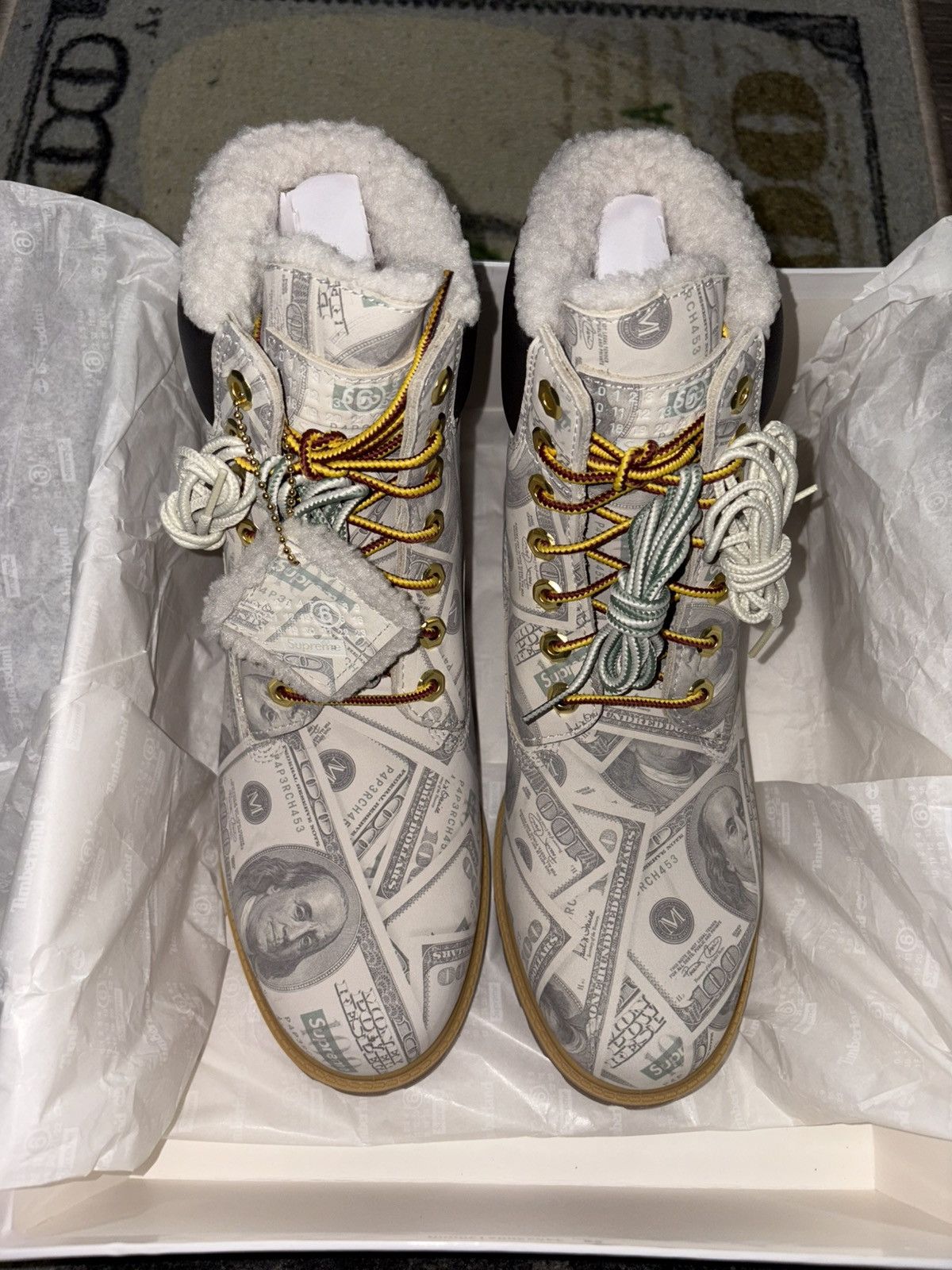 Maison Margiela × Supreme Timberland Premium Waterproof Boot Supreme Maison Margiela Size US 8.5 / EU 41-42 - 3 Thumbnail