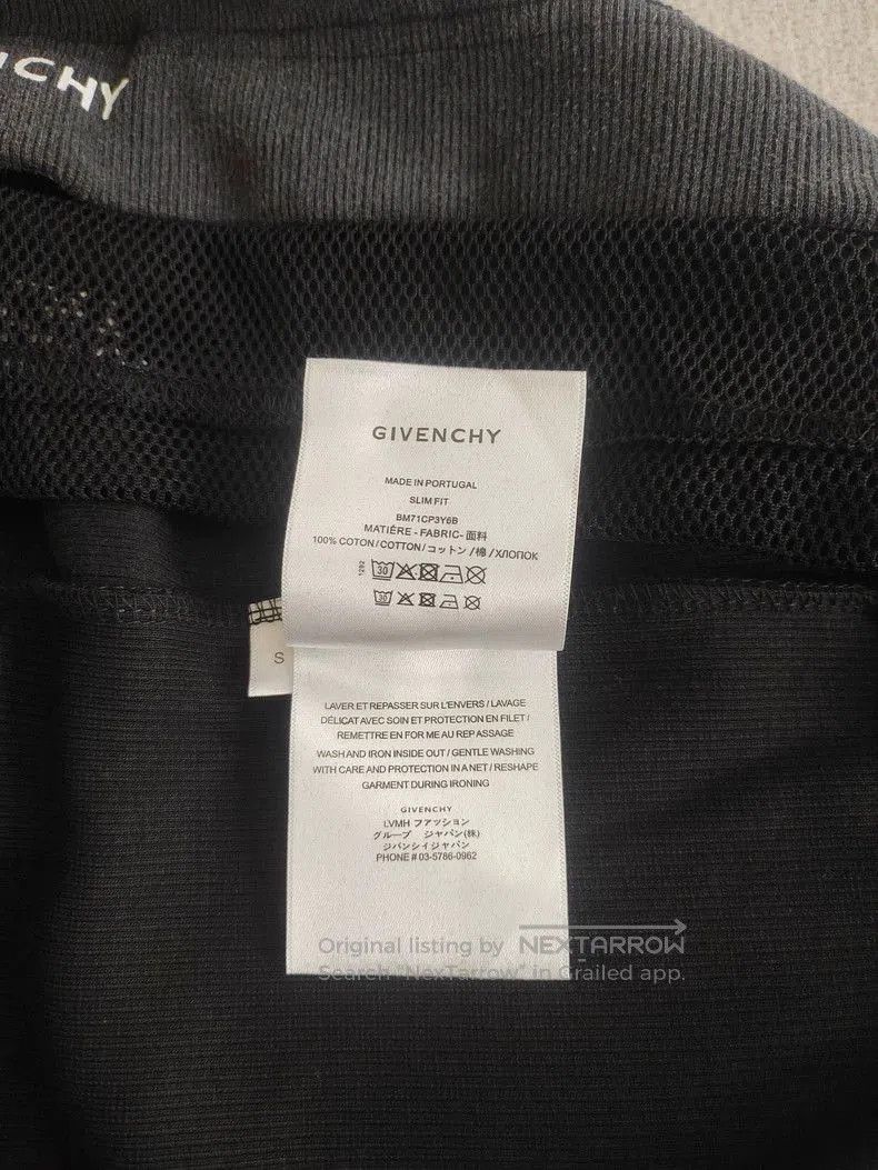 Givenchy Givenchy Black Layered Hooded Sweatshirt . Size US S / EU 44-46 / 1 - 8 Thumbnail