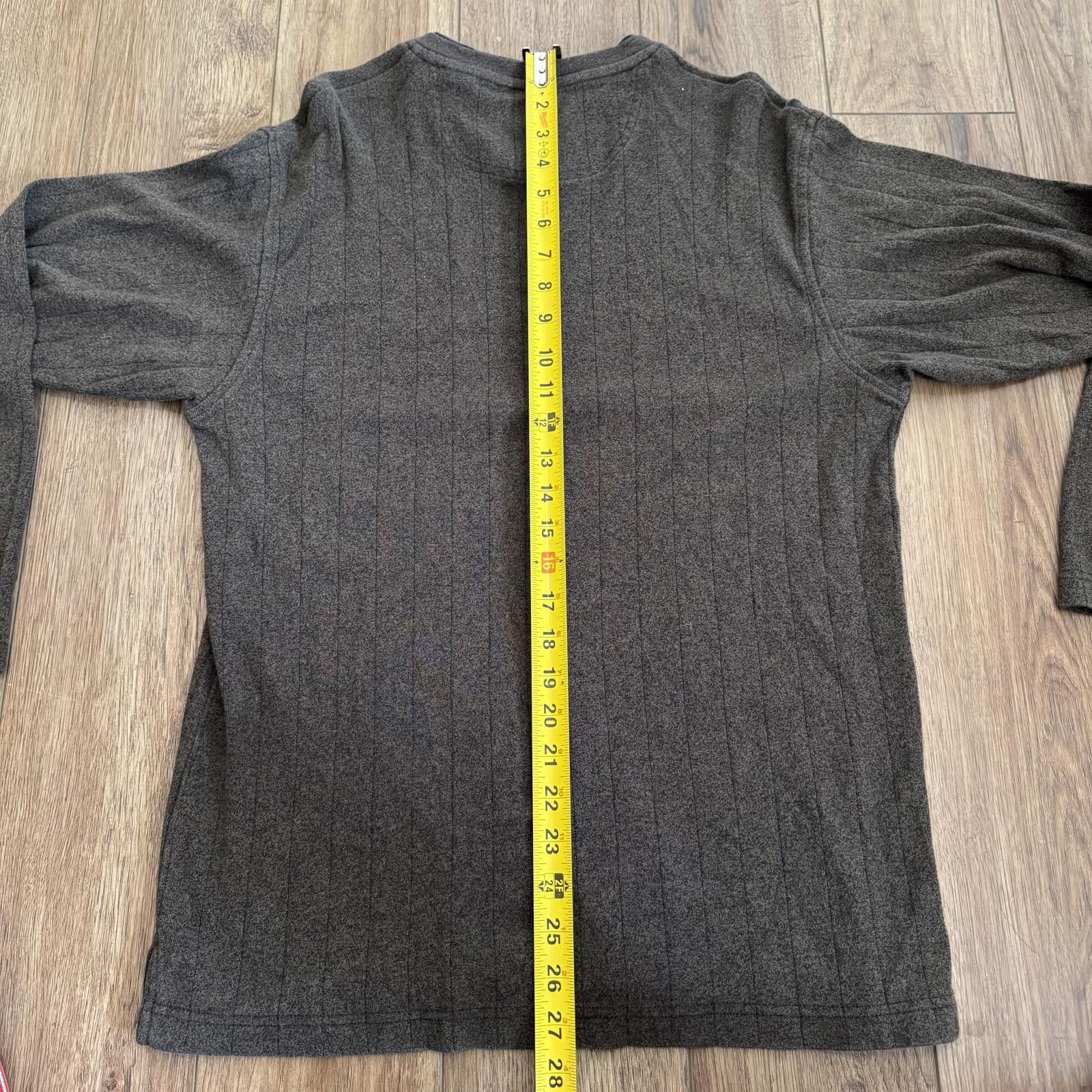 Haggar Vintage Y2K V-Neck Haggar Brown Striped Long Sleeve Size US M / EU 48-50 / 2 - 6 Thumbnail