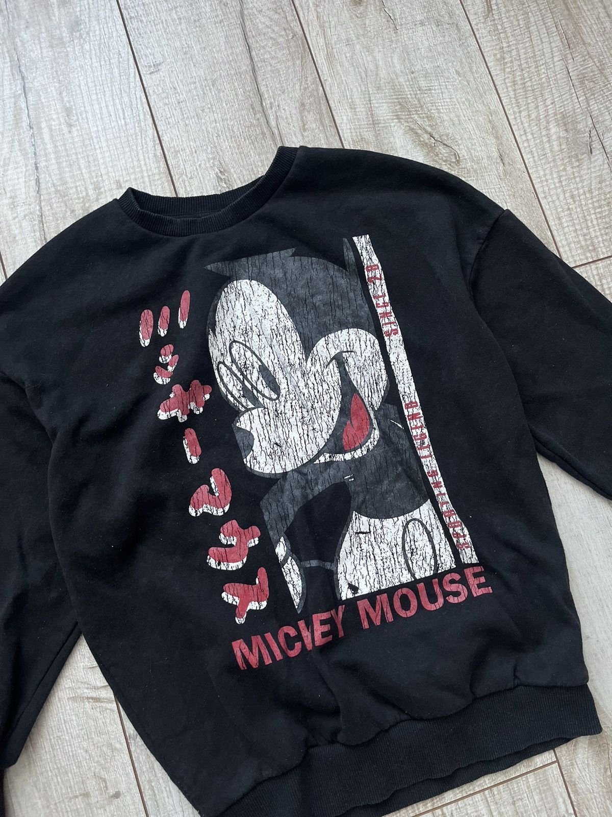 Disney × Mickey Mouse × Vintage Vintage sweatshirt Disney Mickey Mouse 80-90s Size S / US 4 / IT 40 - 3 Thumbnail
