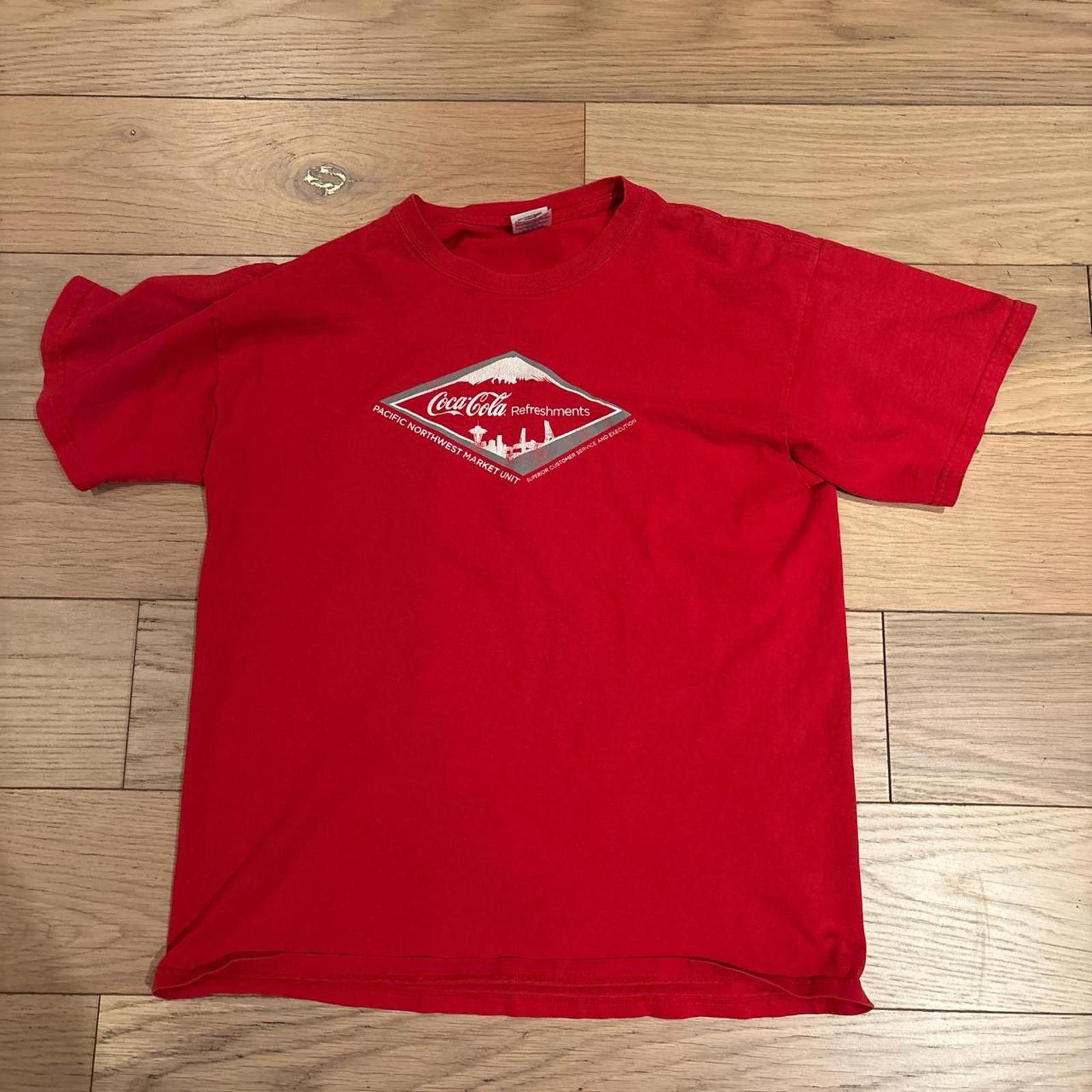 Coca Cola Vintage Coca-Cola Refreshments Tee Size US L / EU 52-54 / 3 - 3 Thumbnail