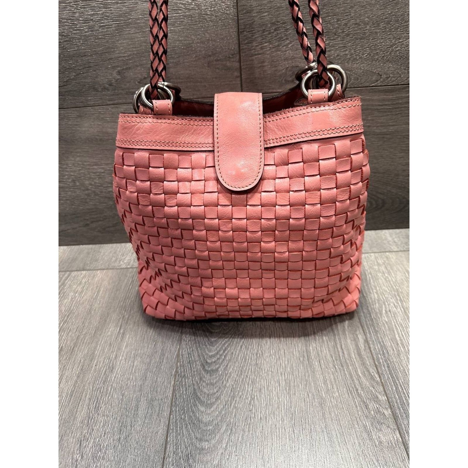 Patricia Nash Patricia Nash Iverna Bucket LIGHT PINK Bag B000586 Size ONE SIZE - 3 Thumbnail