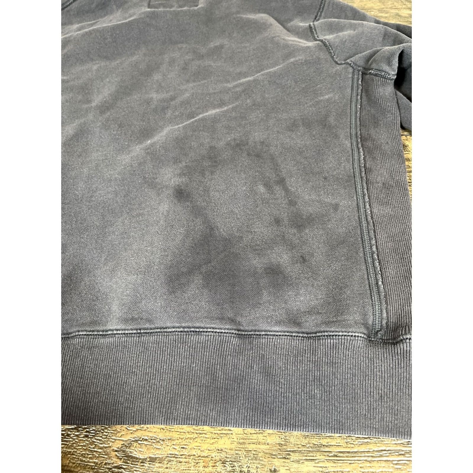 Vintage VINTAGE Abercrombie Fitch Hoodie Mens M Gray Oversized Embroidered Logo 90s Spellout Faded Size US M / EU 48-50 / 2 - 7 Thumbnail