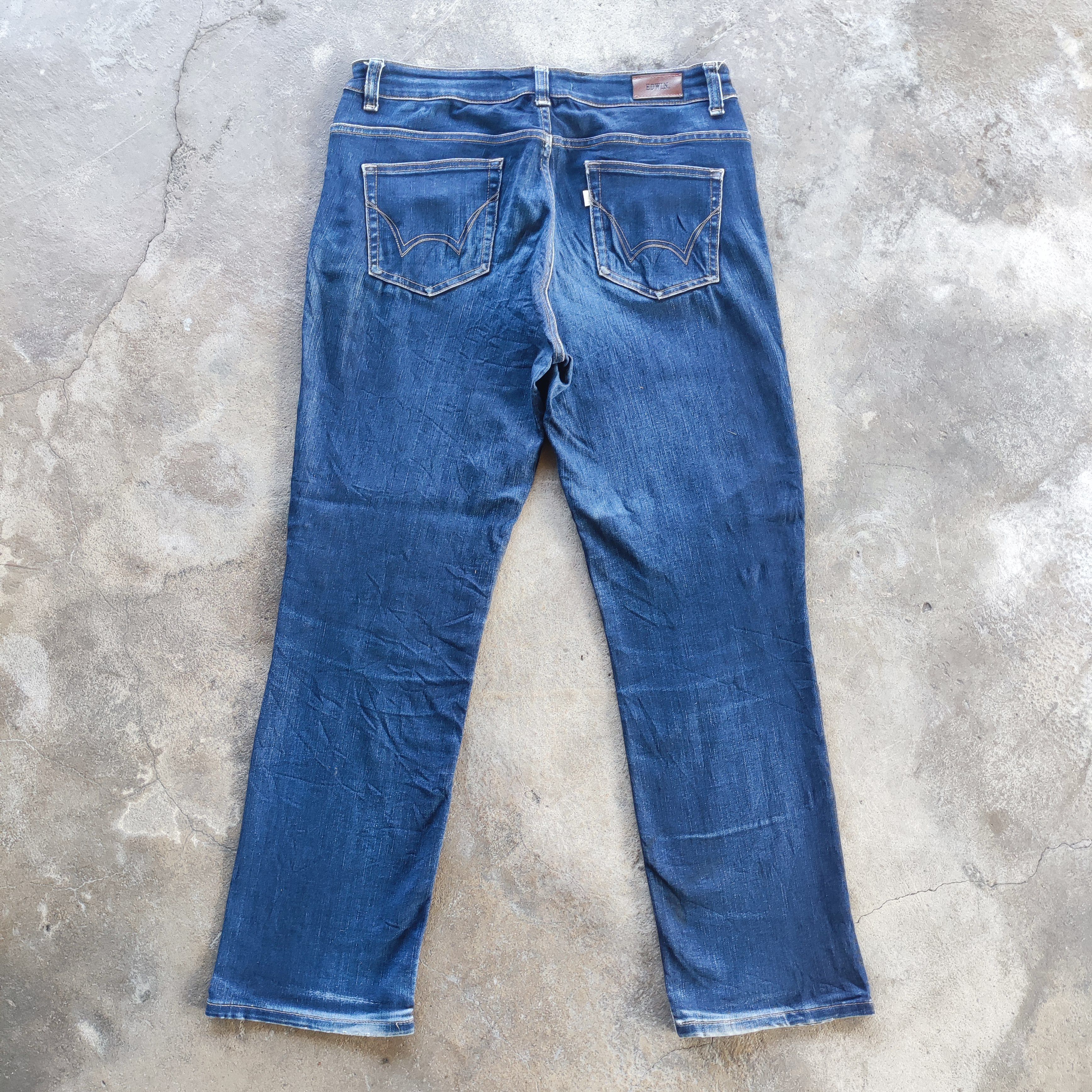 Edwin Vintage Edwin Brand Jeans Distressed Ripped Pants Size US 34 / EU 50 - 9 Thumbnail