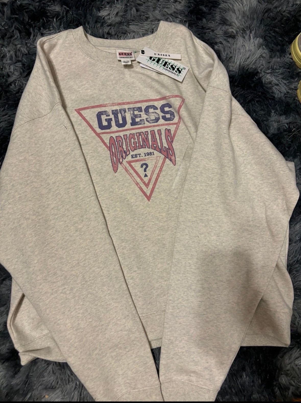 Guess Men’s Guess crew neck Size US XL / EU 56 / 4 - 1 Thumbnail
