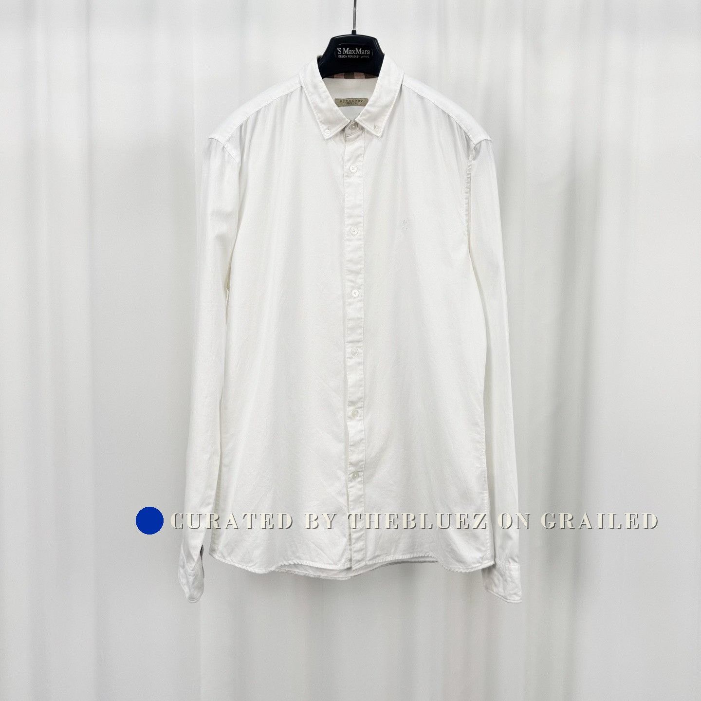 Burberry Burberry Embroidered Horse Check Shirt Size US XL / EU 56 / 4 - 1 Thumbnail