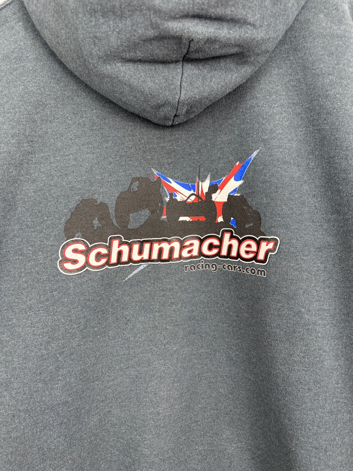 Ferrari 🇬🇧 Vintage 2000s Michael Schumacher F1 Racing Car Hoodie RC Size US L / EU 52-54 / 3 - 9 Thumbnail