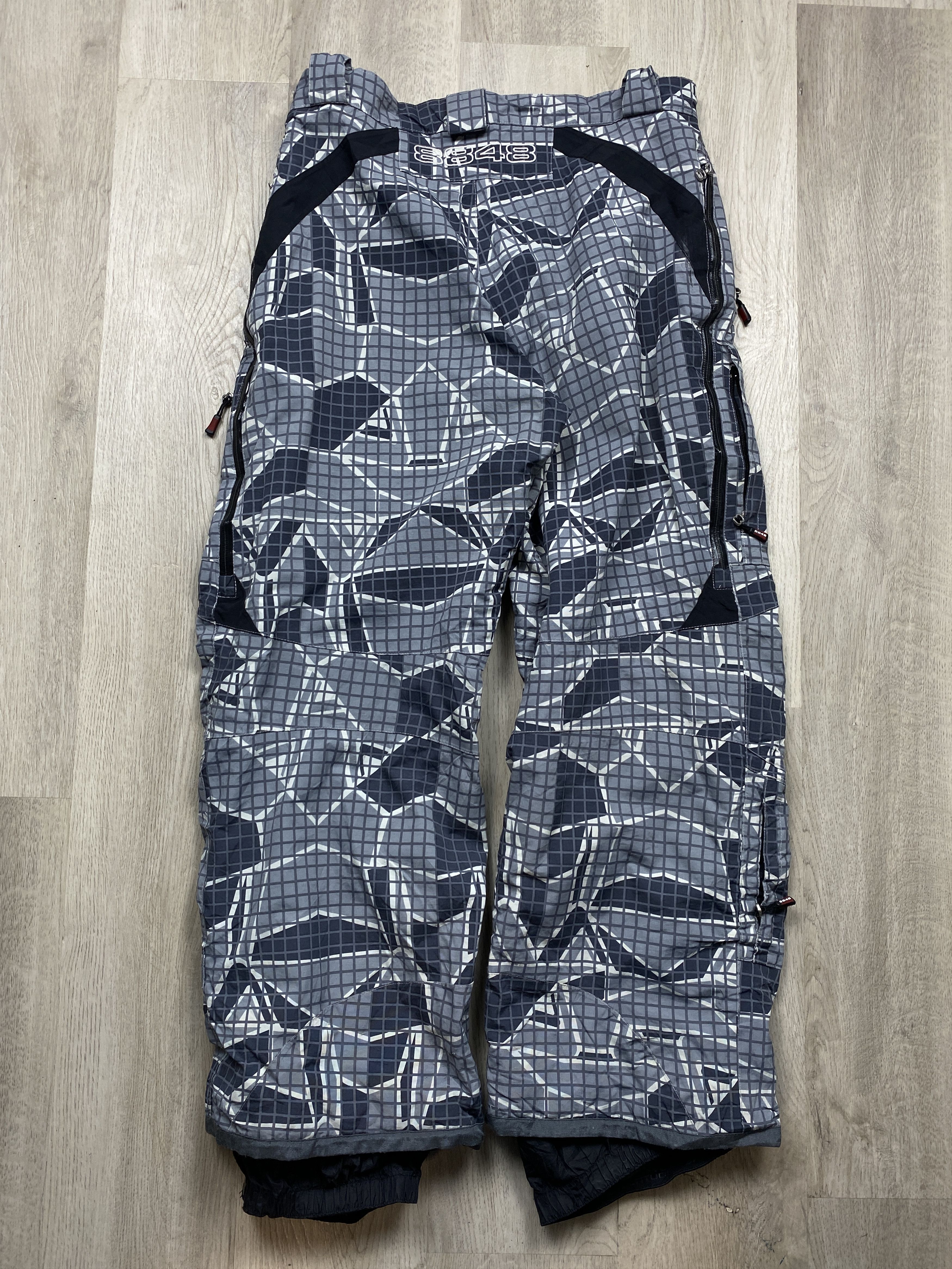 Other 8848 Altitude Vintage Baggy Cargo Ski Pants Snowboard Size US 32 / EU 48 - 6 Thumbnail
