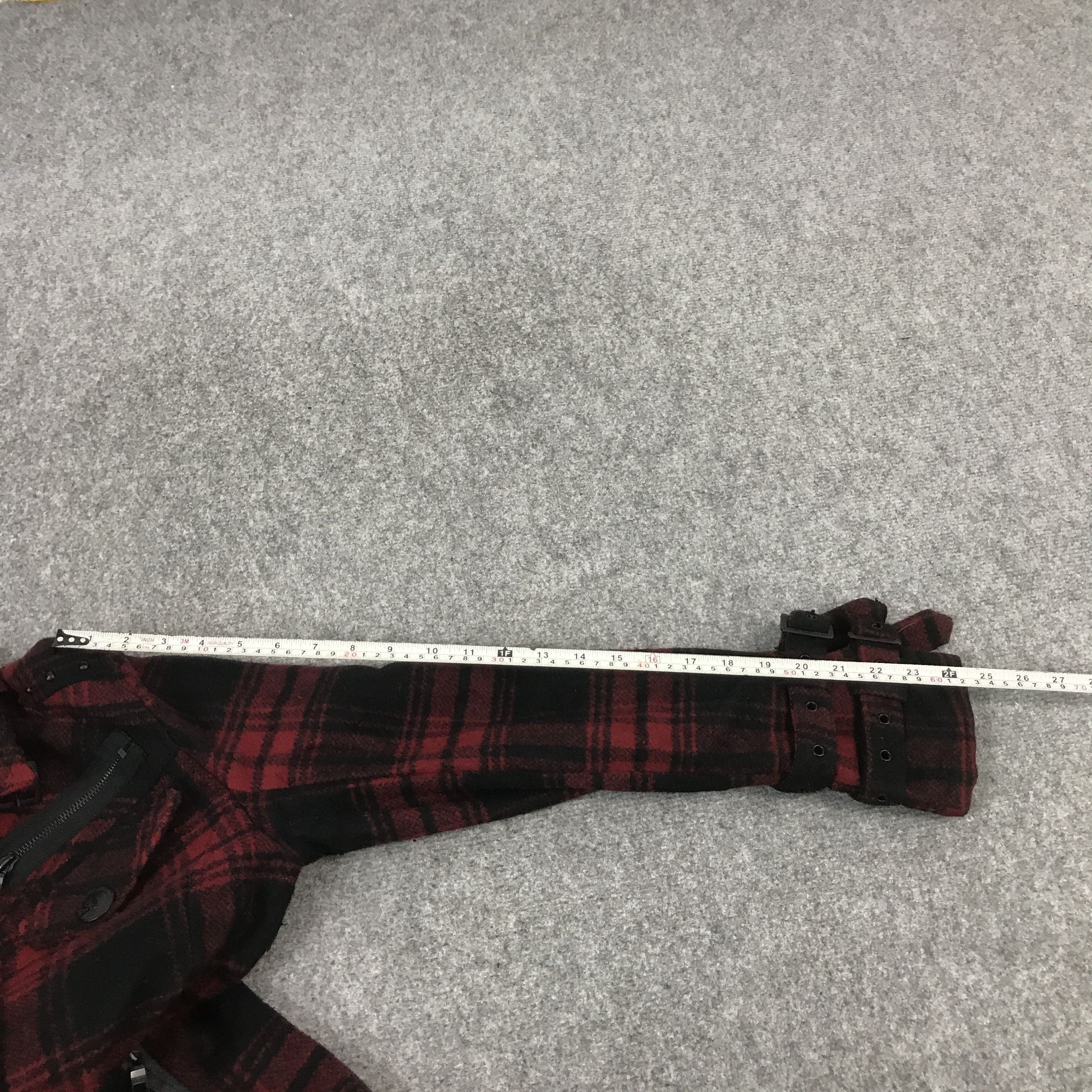If Six Was Nine × Japanese Brand × Le Grande Bleu (L.G.B.) XFRM JAPAN WOOL BONDAGE PUNK JACKET Size US M / EU 48-50 / 2 - 10 Thumbnail