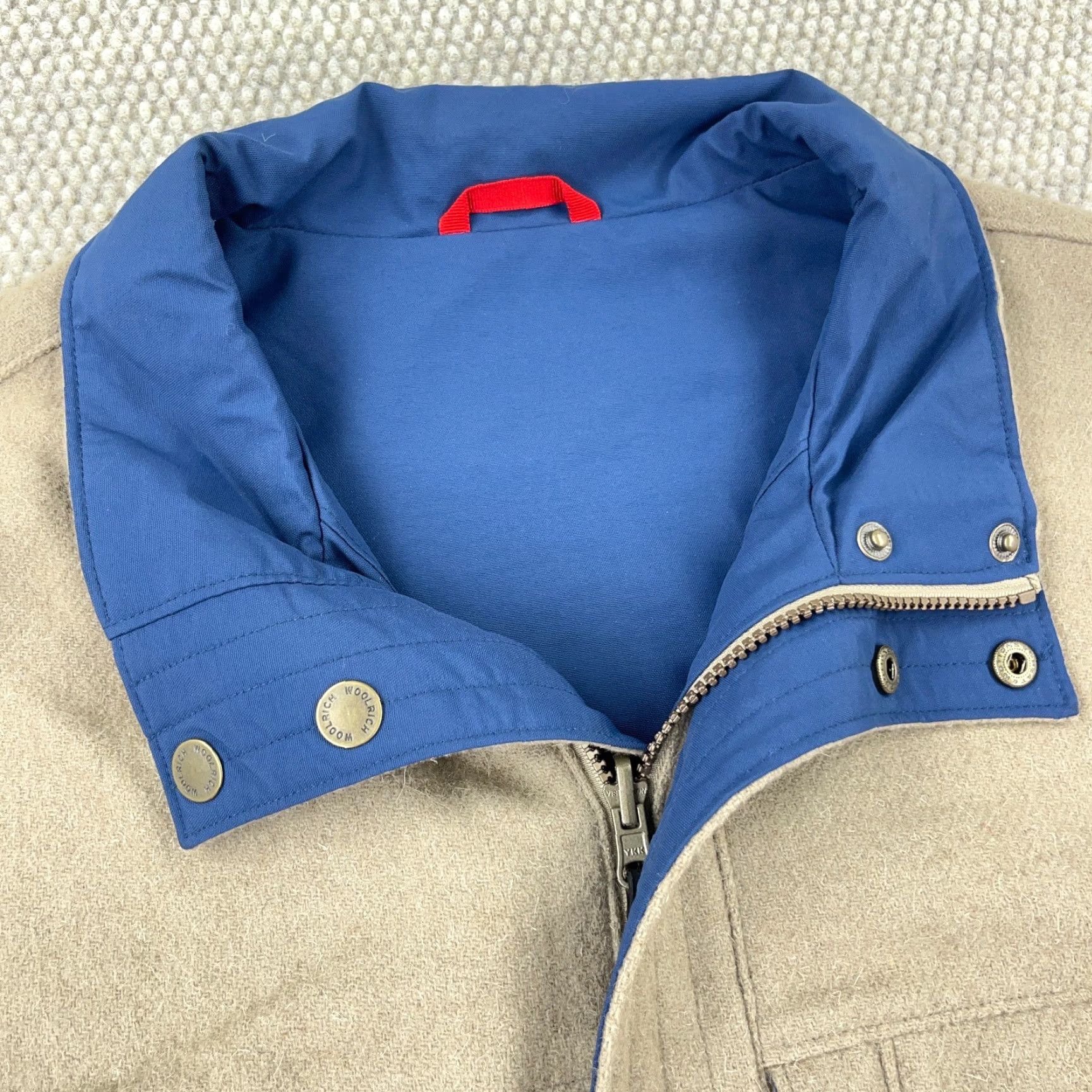 Vintage VINTAGE Woolrich Jacket Men XL Reversible Cotton Nylon Overcoat Fall Winter Casual Size US XL / EU 56 / 4 - 6 Thumbnail