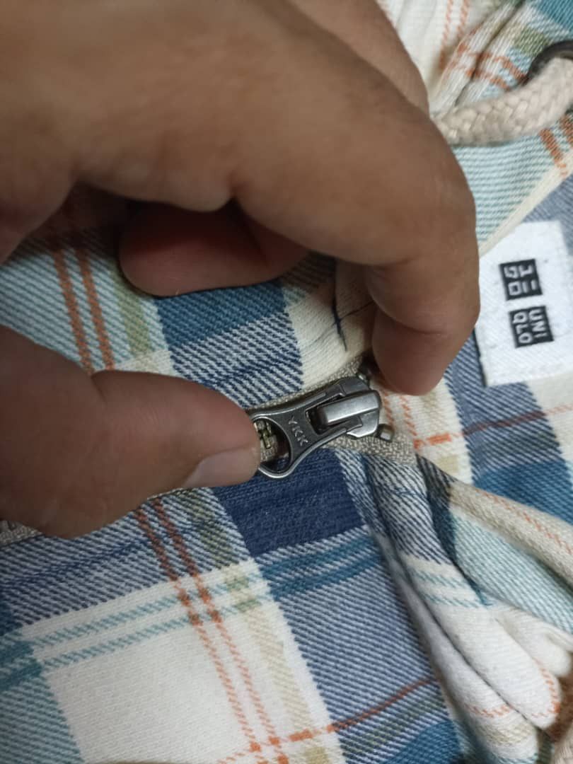 Uniqlo Uniqlo Flannel Design zipper Hoodie Size M / US 6-8 / IT 42-44 - 6 Thumbnail