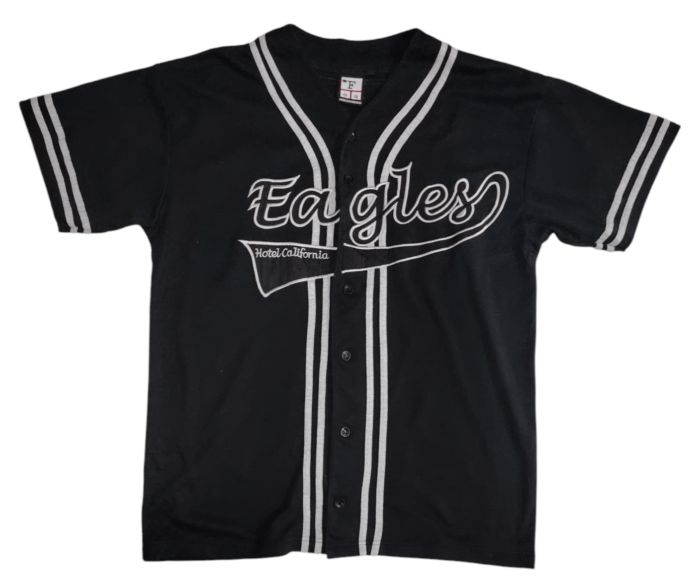Band Tees × Vintage Vintage Eagles Hotel California 2001 Tour Baseball Jersey Size US L / EU 52-54 / 3 - 1 Thumbnail