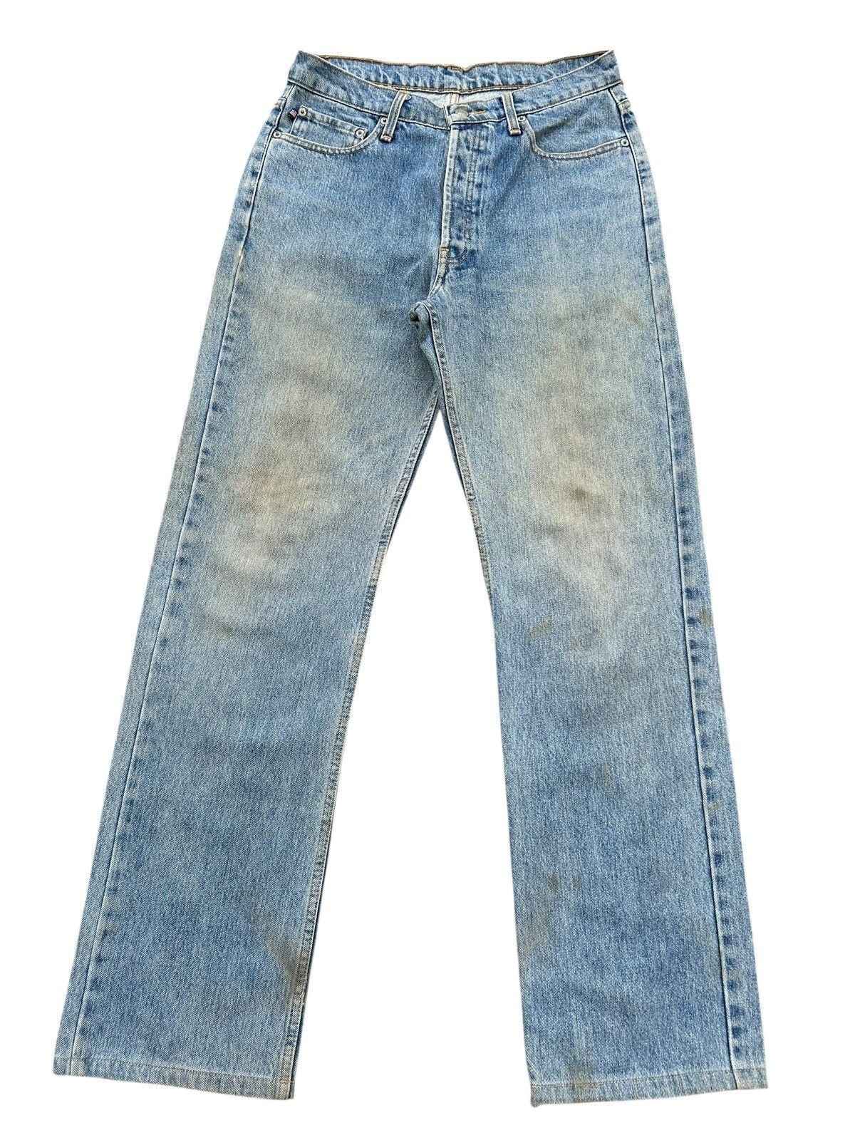 Polo Ralph Lauren Thrashed Vintage Polo Ralph Lauren Distressed Denim Jeans Size US 31 - 2 Thumbnail