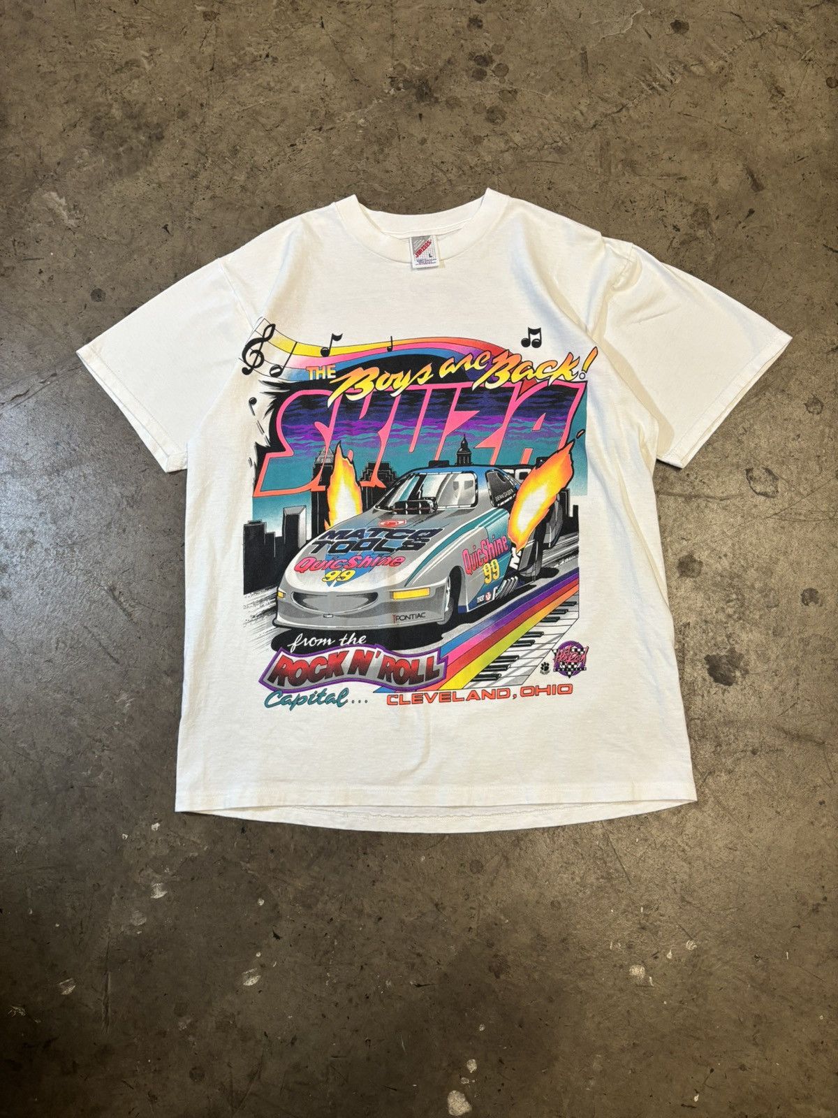 Vintage Vintage The Boys are Back Hot Rod Racing Size US L / EU 52-54 / 3 - 1 Thumbnail
