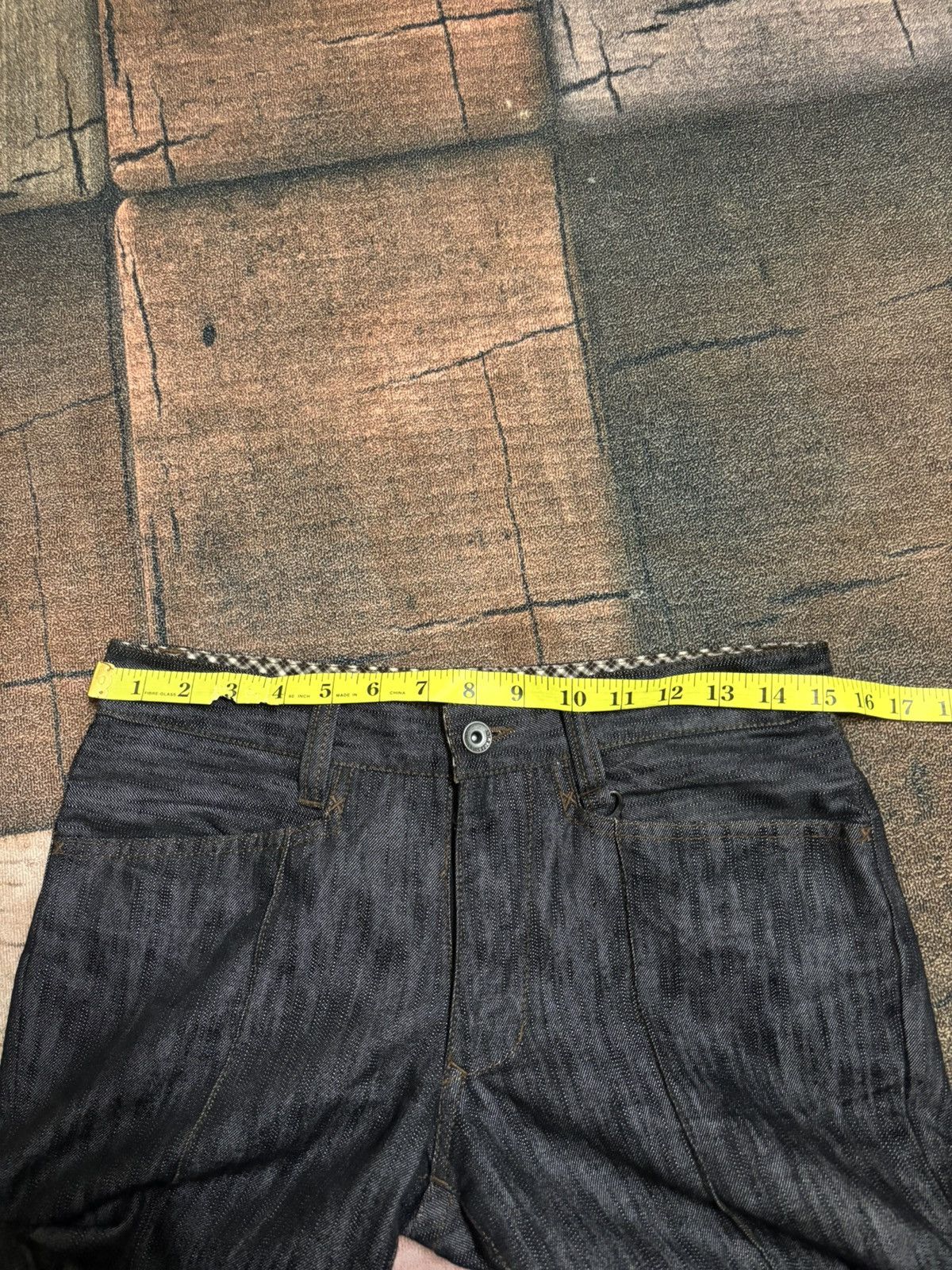 If Six Was Nine flare pleated nicole club for men denim rare design Size US 29 - 19 Thumbnail