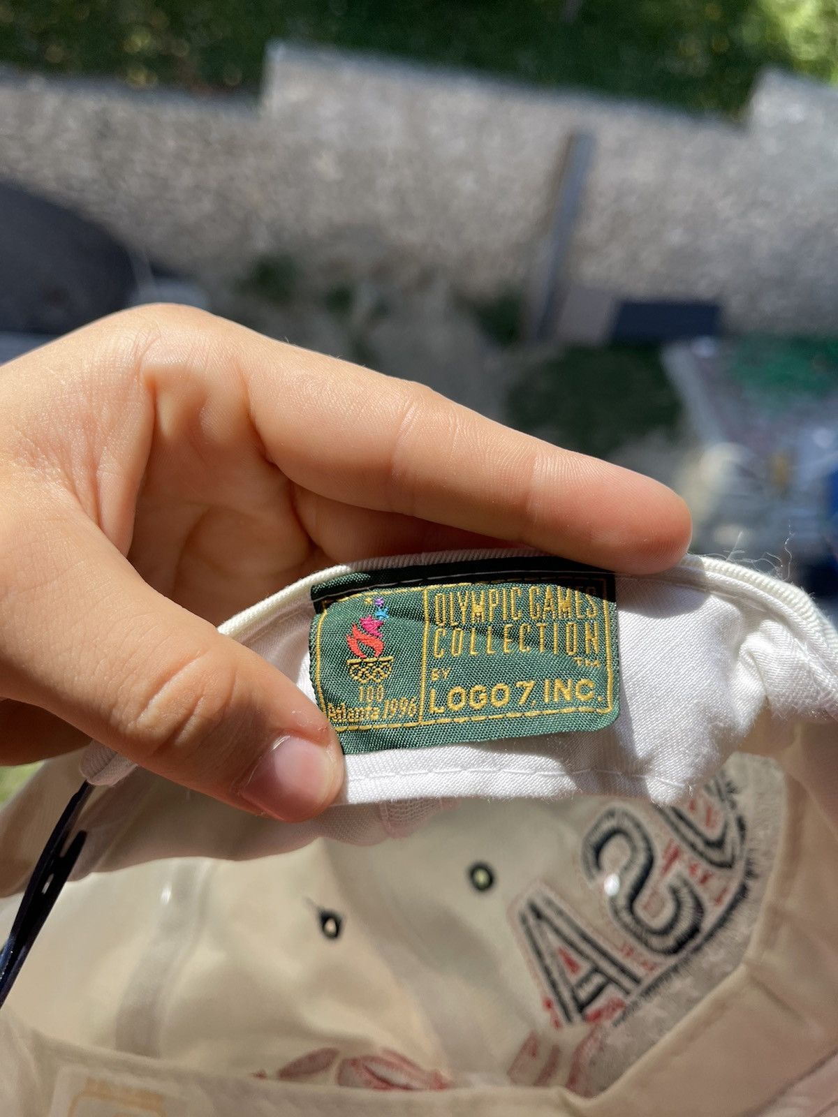 USA Olympics × Vintage 😍 Vintage cap Atlanta 1996 Summer Olympics hat Size ONE SIZE - 5 Thumbnail