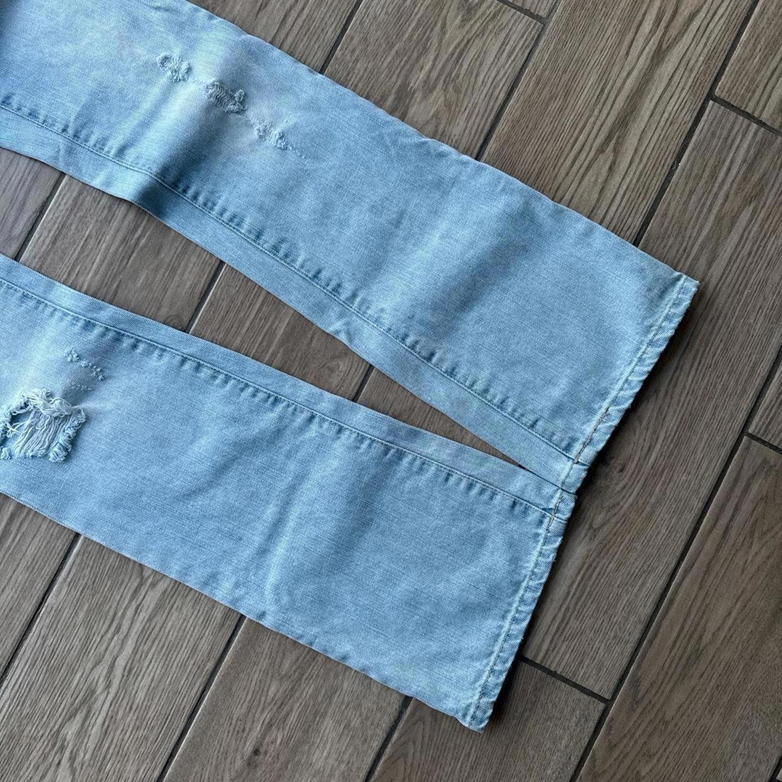 Decree Y2K Decree Boot Cut denim flared 00s jeans Size 27" / US 4 / IT 40 - 8 Thumbnail