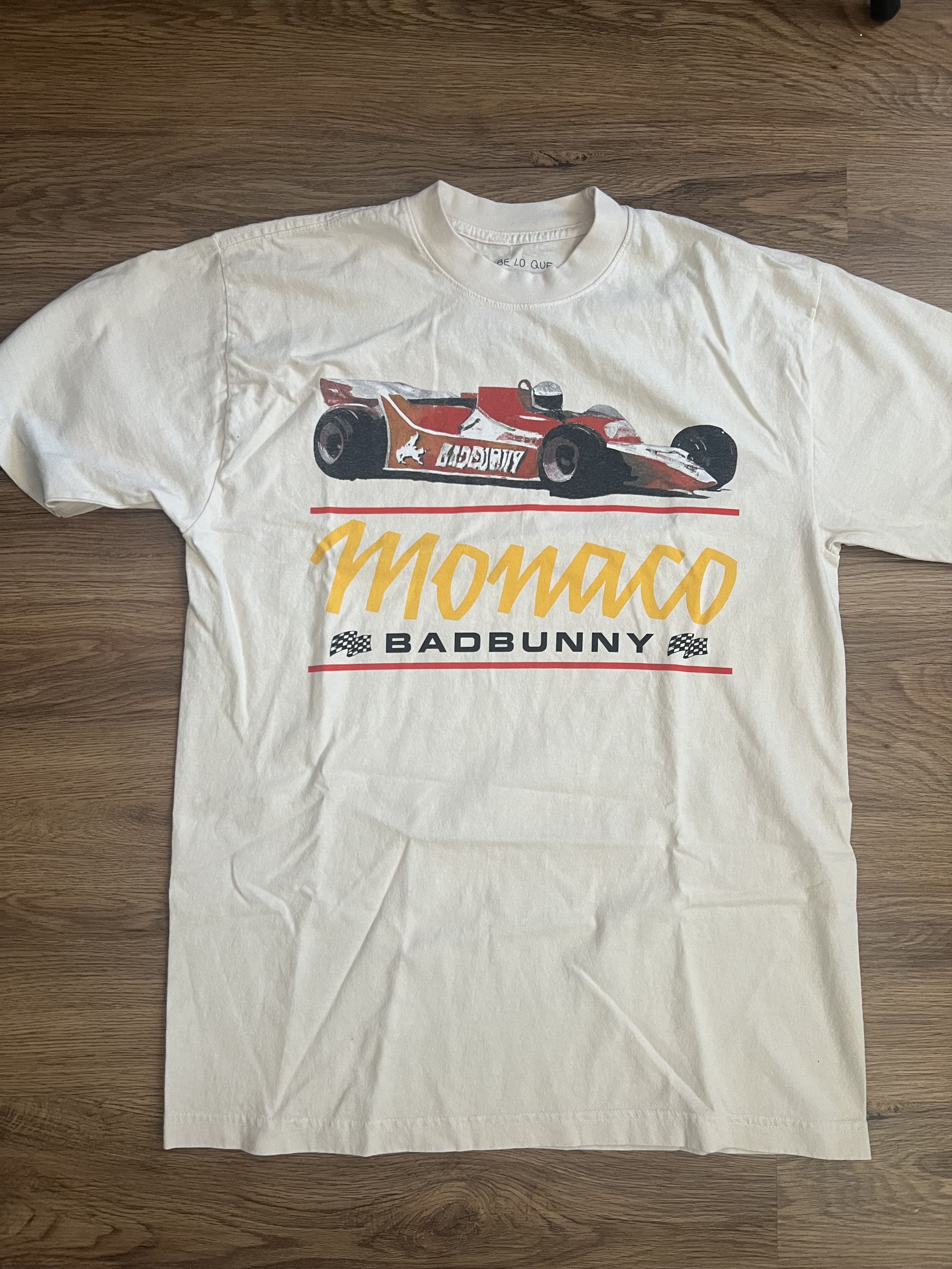 Band Tees Bad Bunny official Tour Merch Nadie Sabe Monaco Race Car Size US M / EU 48-50 / 2 - 1 Thumbnail