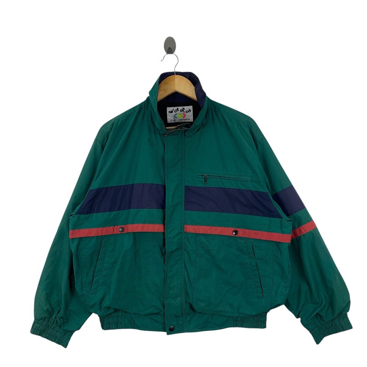 Vintage Vintage 90s WARP INFINITY COLLECTION Classic Design Jacket Size L / US 10 / IT 46 - 4 Thumbnail