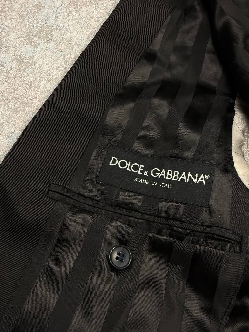 Dolce & Gabbana Dolce Gabbana Martini Navy Blue Blazer Size 46R - 6 Thumbnail