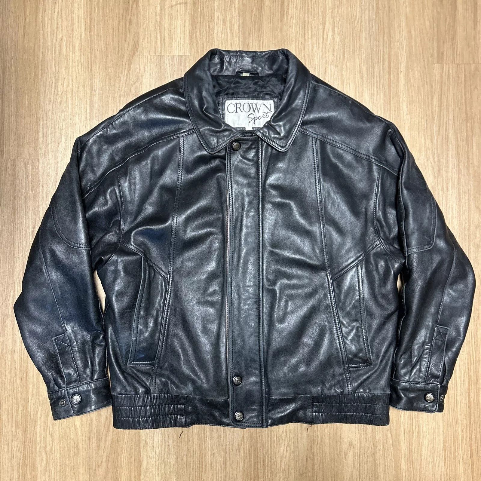 Peter Millar Vintage Peter Millar 100% Genuine Black Leather Size US S / EU 44-46 / 1 - 1 Thumbnail
