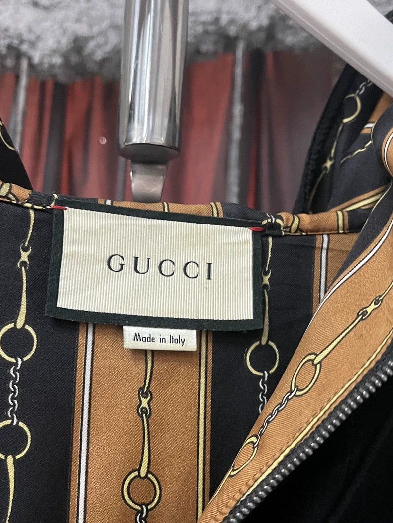Gucci GucciVelvet half-zip hoodie 2503-Nextarrow Size US M / EU 48-50 / 2 - 6 Thumbnail