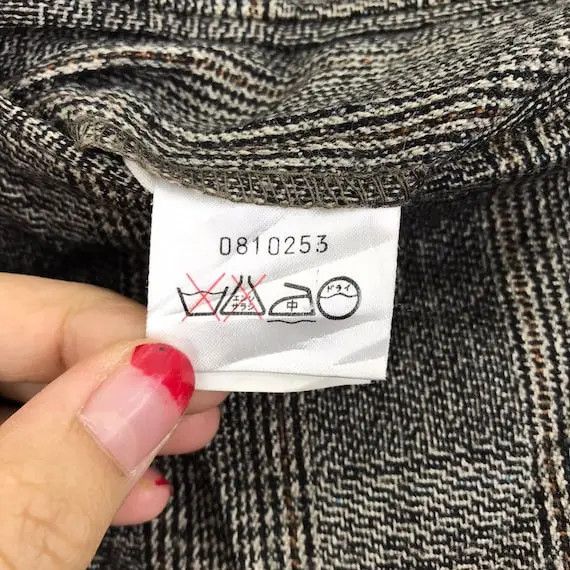 Japanese Brand Vtg IXIZ HOMME Made In JAPAN Nova Checks Casual Pant Trouser Size 30" / US 8 / IT 44 - 8 Thumbnail