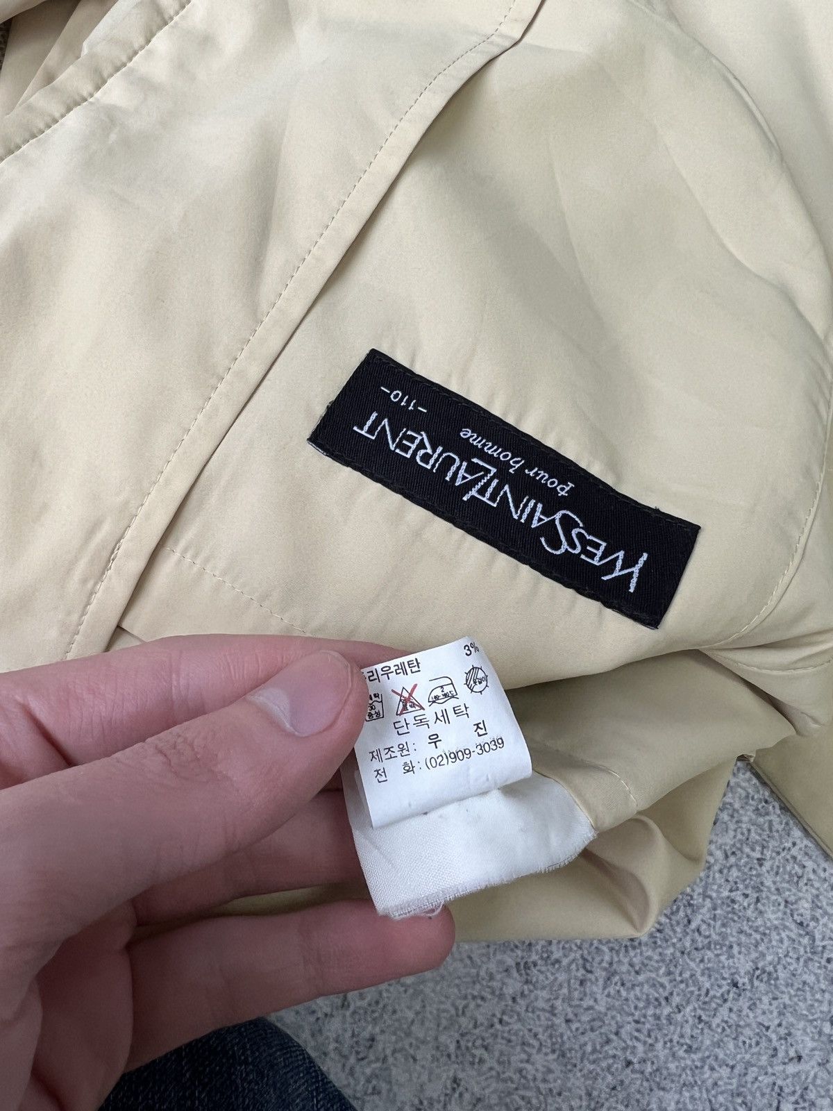 Vintage × Yves Saint Laurent Vintage YSL Yves Saint Laurent detroit light jacket Size US L / EU 52-54 / 3 - 12 Thumbnail