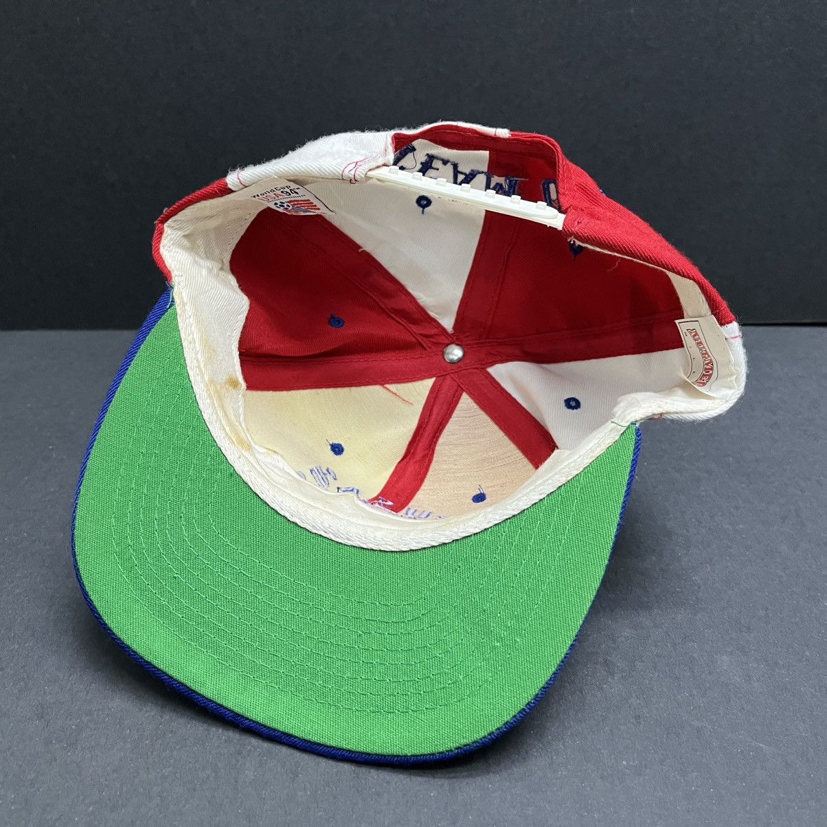 Nutmeg Vintage FIFA World Cup 94’ Team Usa Snapback Hat Size ONE SIZE - 5 Thumbnail