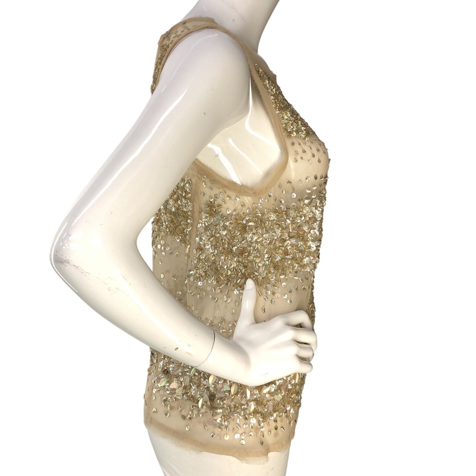 Allsaints Allsaints All Saints Size 4 Top Restrain Beaded TINY FLAW Size S / US 4 / IT 40 - 9 Thumbnail