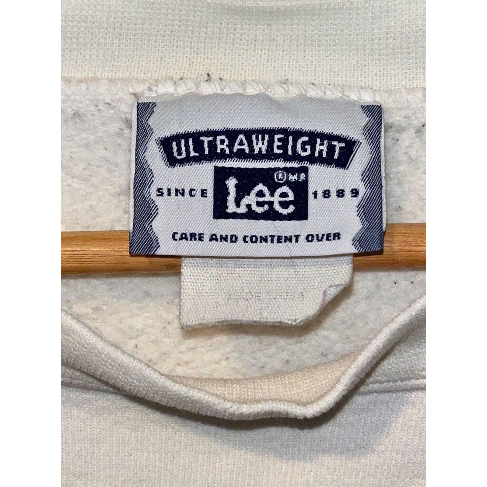 Lee FedEx Logo Sweatshirt Lee Ultraweight White Large 90s Crew Size US L / EU 52-54 / 3 - 5 Thumbnail