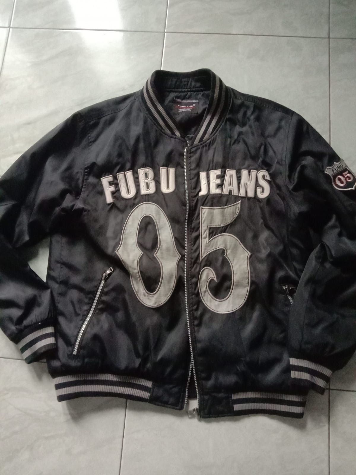 Image of Fubu Jacket Color Black Size Xl, Men's