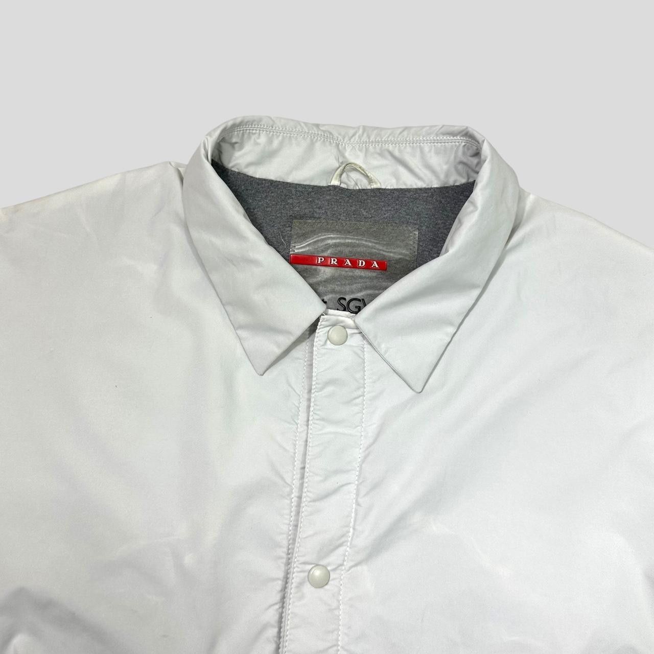 Prada Prada Sport SS00 Gel Seam Nylon Jacket - IT52 (XL) Size US XL / EU 56 / 4 - 5 Thumbnail