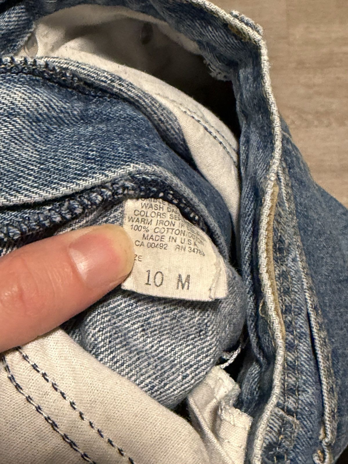 Lee Vintage Lee Denim Jeans Size 27" / US 4 / IT 40 - 5 Thumbnail