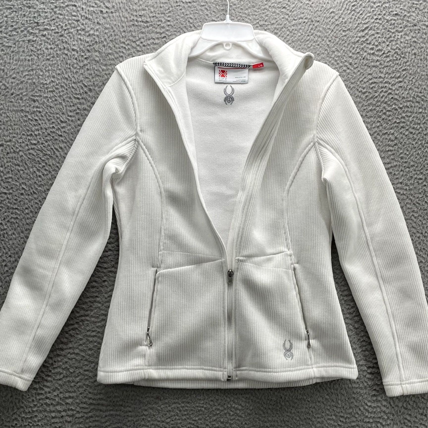 Spyder VINTAGE Spyder Core Sweater Womens Large Fleece Lined Ski Snowboard Performance Hike 90s Size L / US 10 / IT 46 - 7 Thumbnail