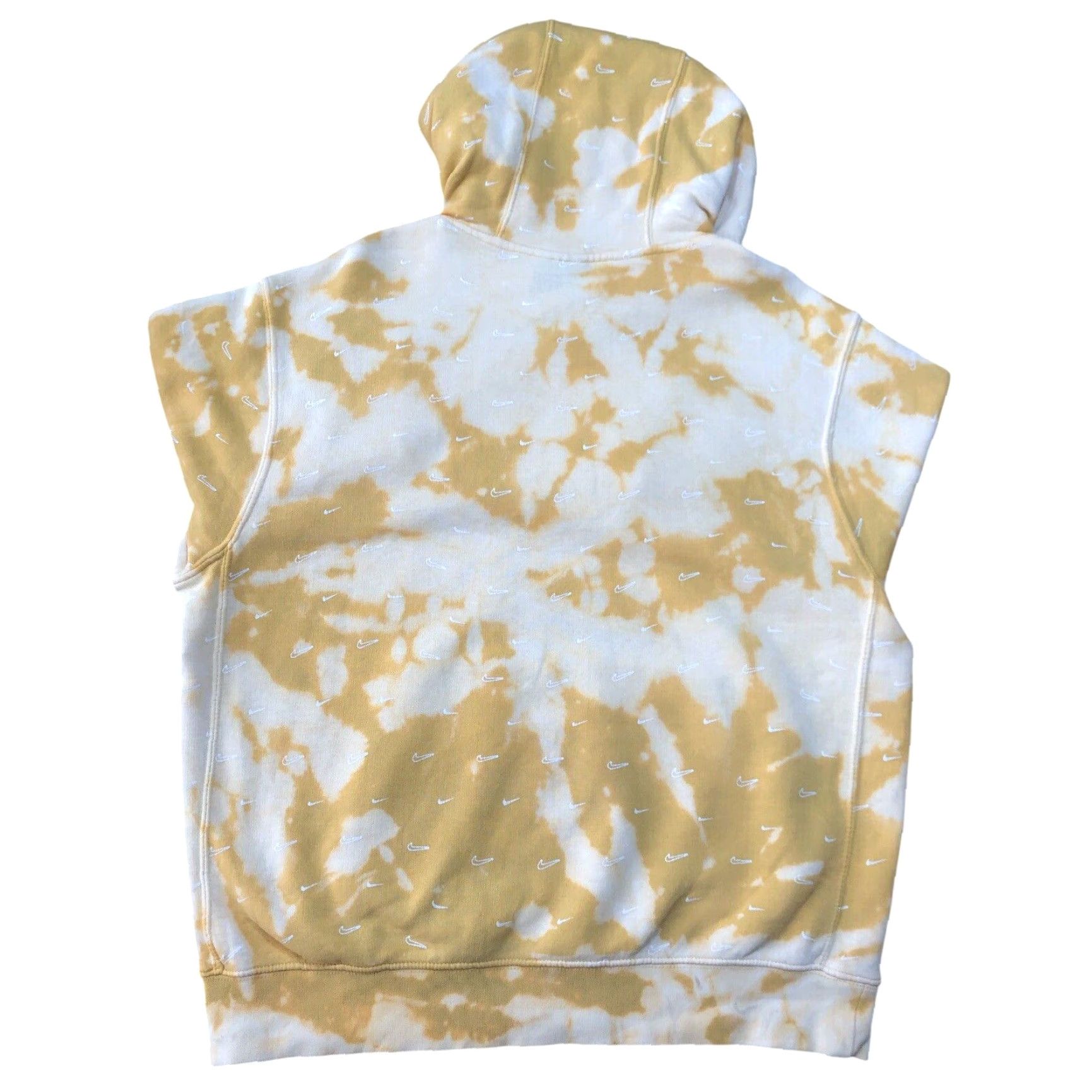 Nike VINTAGE Nike Sweatshirt Hoodie Mens Tag XXL Tie Dye Acid Wash Yellow 1 Of 1 Checks AOP Size US M / EU 48-50 / 2 - 3 Thumbnail