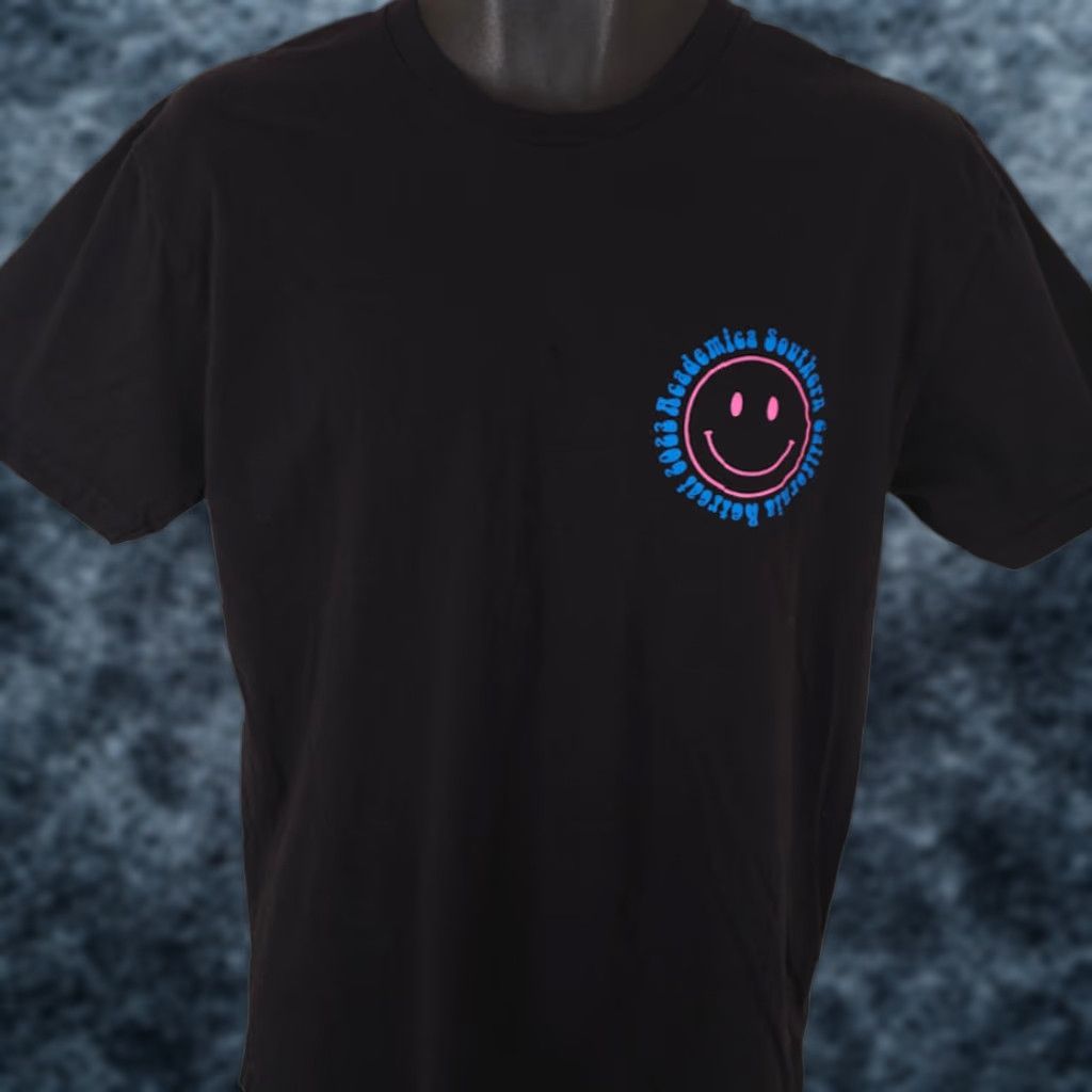 Next Level Have A Good Day T Shirt Mens Large Black Academica Southern California Size US L / EU 52-54 / 3 - 1 Thumbnail