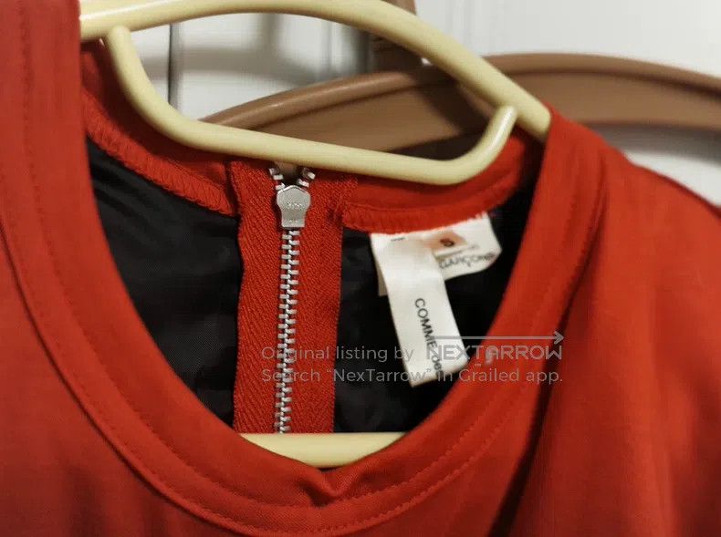 Comme des Garcons Comme Des Garcons Red Asymmetric Top Size S / US 4 / IT 40 - 3 Thumbnail