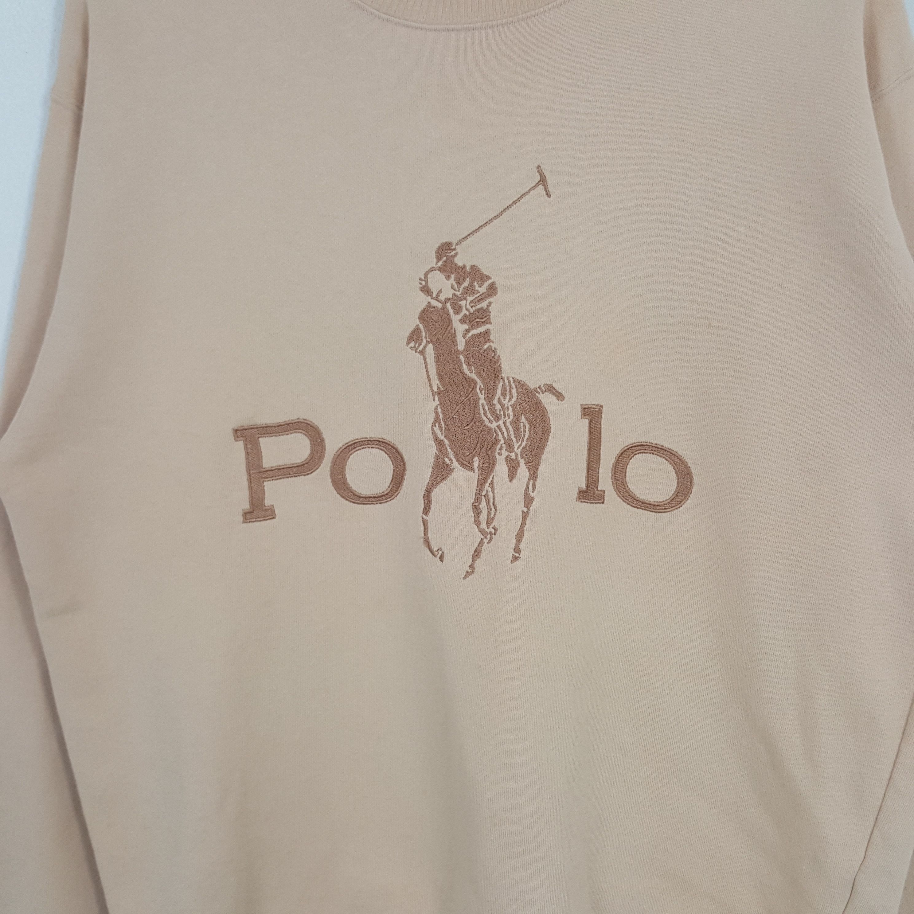 Polo Ralph Lauren × Vintage Vintage Polo by Ralph Lauren American Brand Sweatshirt Size US M / EU 48-50 / 2 - 2 Thumbnail