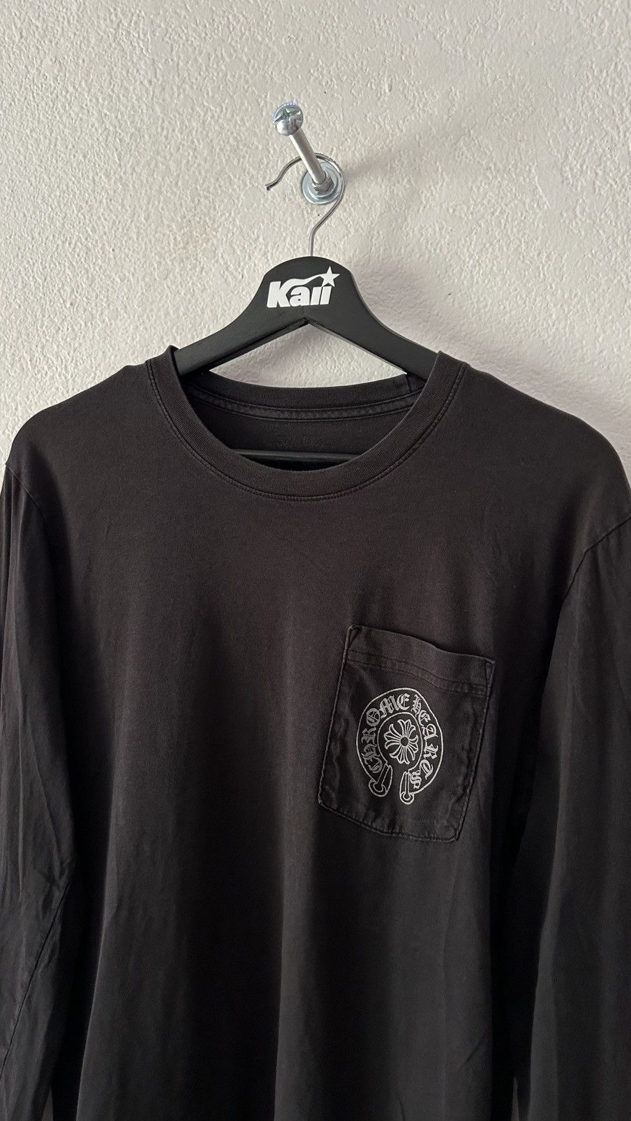 Chrome Hearts Chrome Hearts Black Grey Staff Tee Size US M / EU 48-50 / 2 - 9 Thumbnail