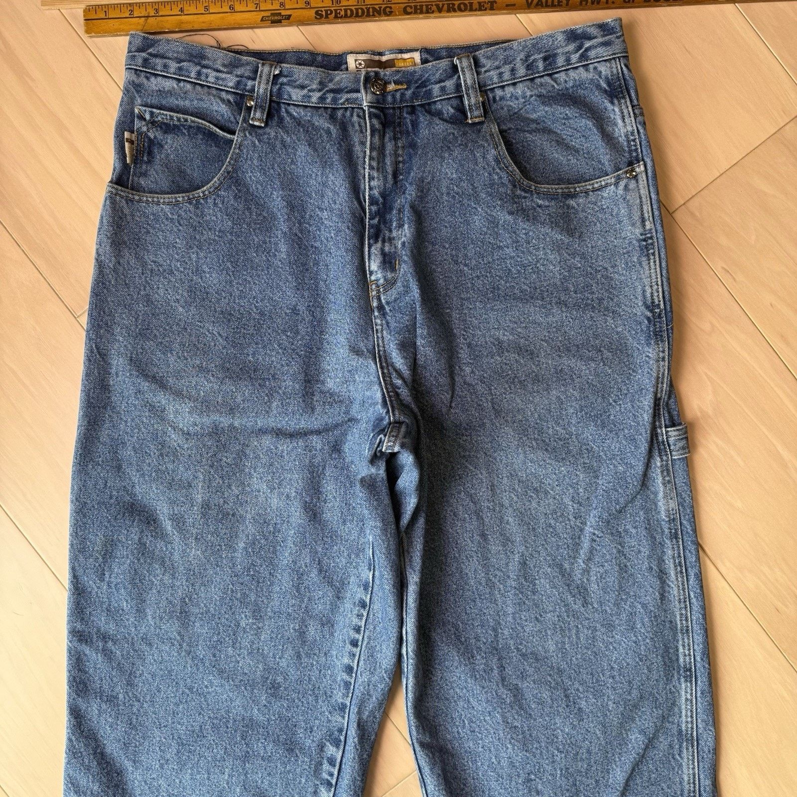 Southpole Vintage Southpole Carpenter Jeans 38 Blue Y2K Baggy Denim Size US 38 / EU 54 - 3 Thumbnail