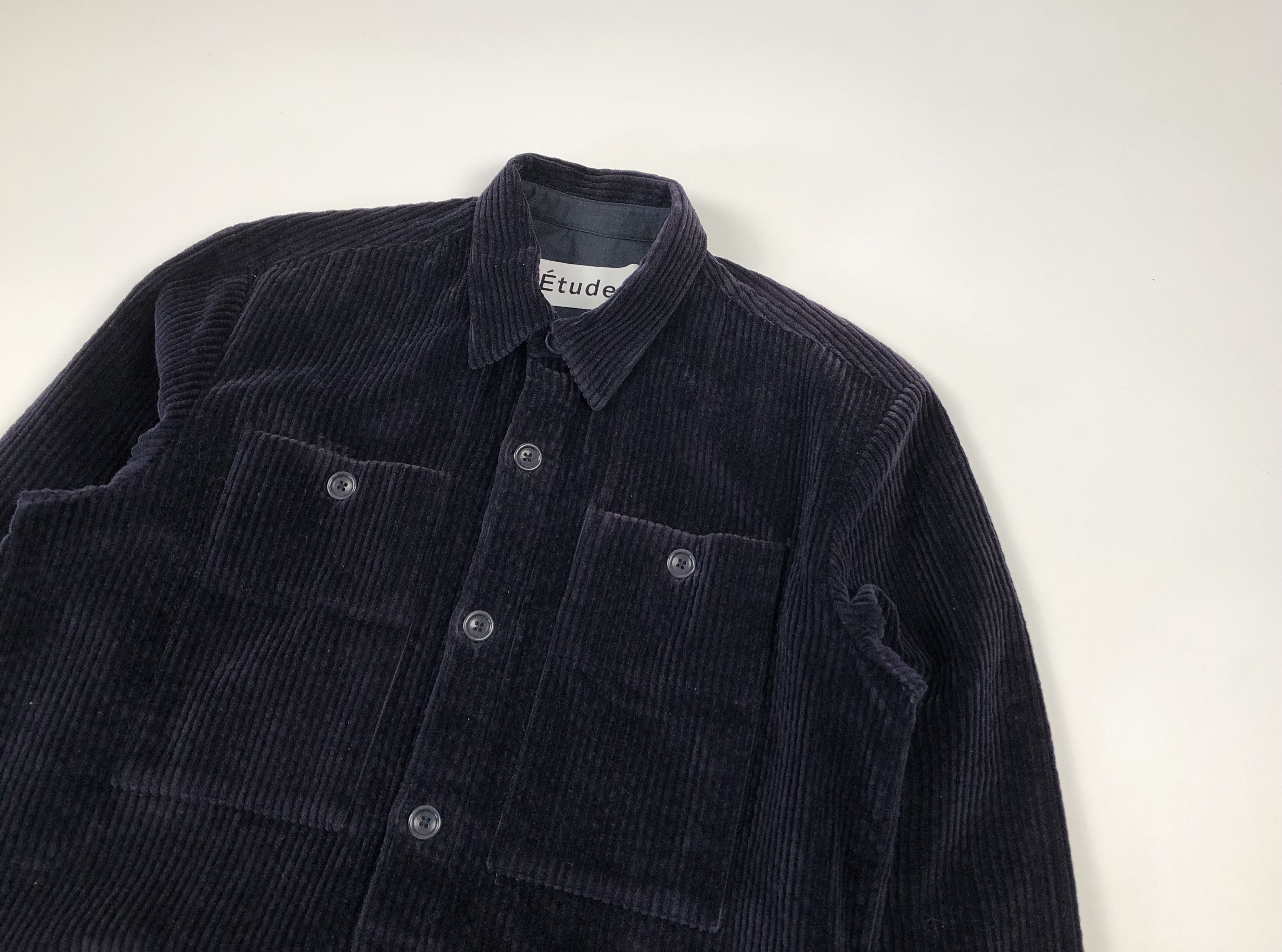 Etudes Etudes Corduroy Deep Blue Overshirt Size US S / EU 44-46 / 1 - 4 Thumbnail