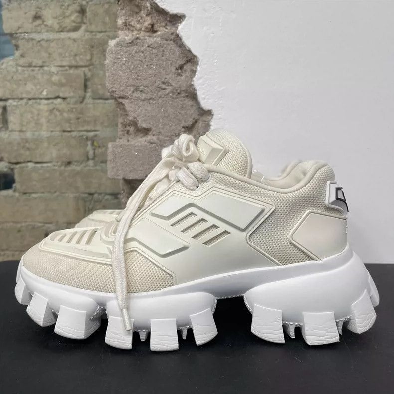 Prada Prada ThickSoled Sneakers Size 36 -2505 Size US 7 / IT 37 - 2 Thumbnail