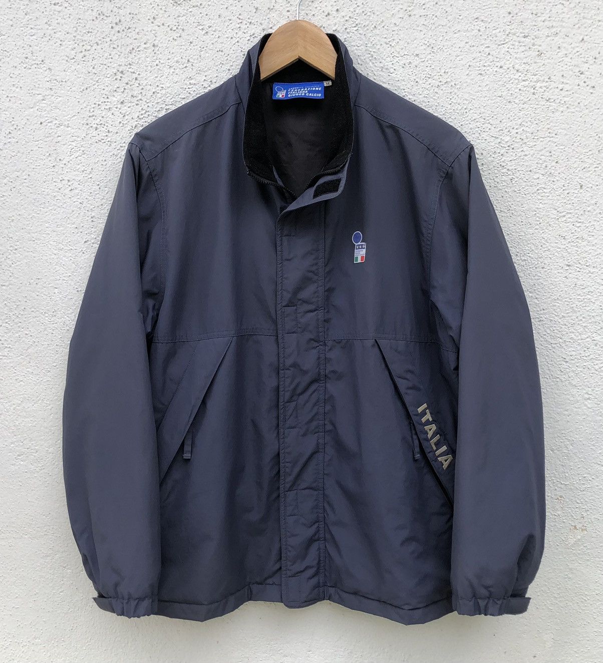 Vintage Vintage Federazione Italiana Giuoco Calcio Jacket Size US M / EU 48-50 / 2 - 1 Thumbnail