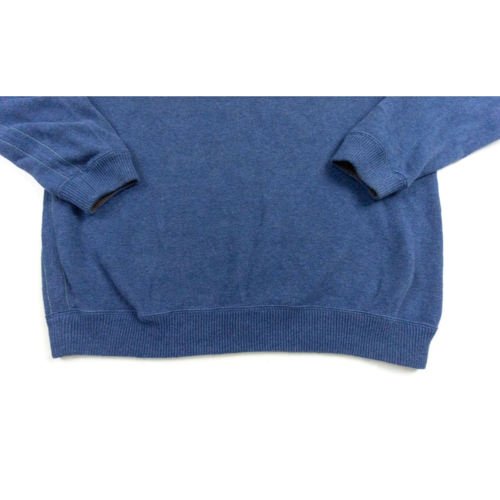 Tommy Bahama VINTAGE Tommy Bahama Sweater Shirt Adult X-Large Blue 1/4 Zip Reversible Outdoor Mens Size US XL / EU 56 / 4 - 3 Thumbnail