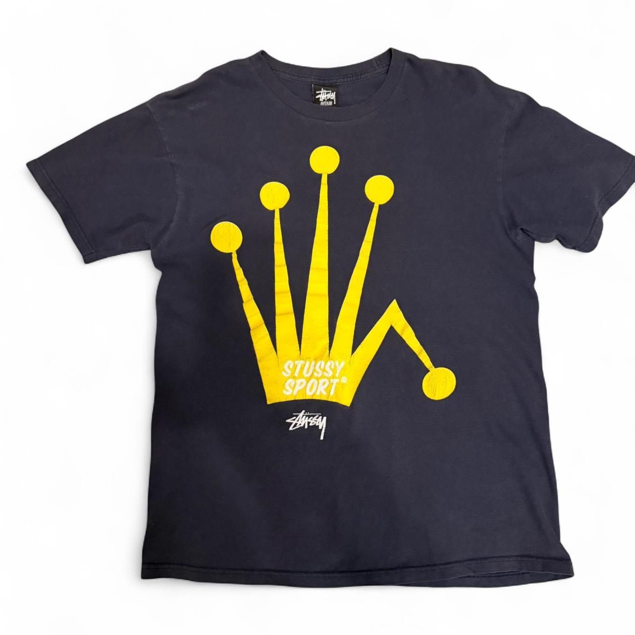Stussy STUSSY TEE WITH CROWN DESIGN Size US S / EU 44-46 / 1 - 1 Thumbnail