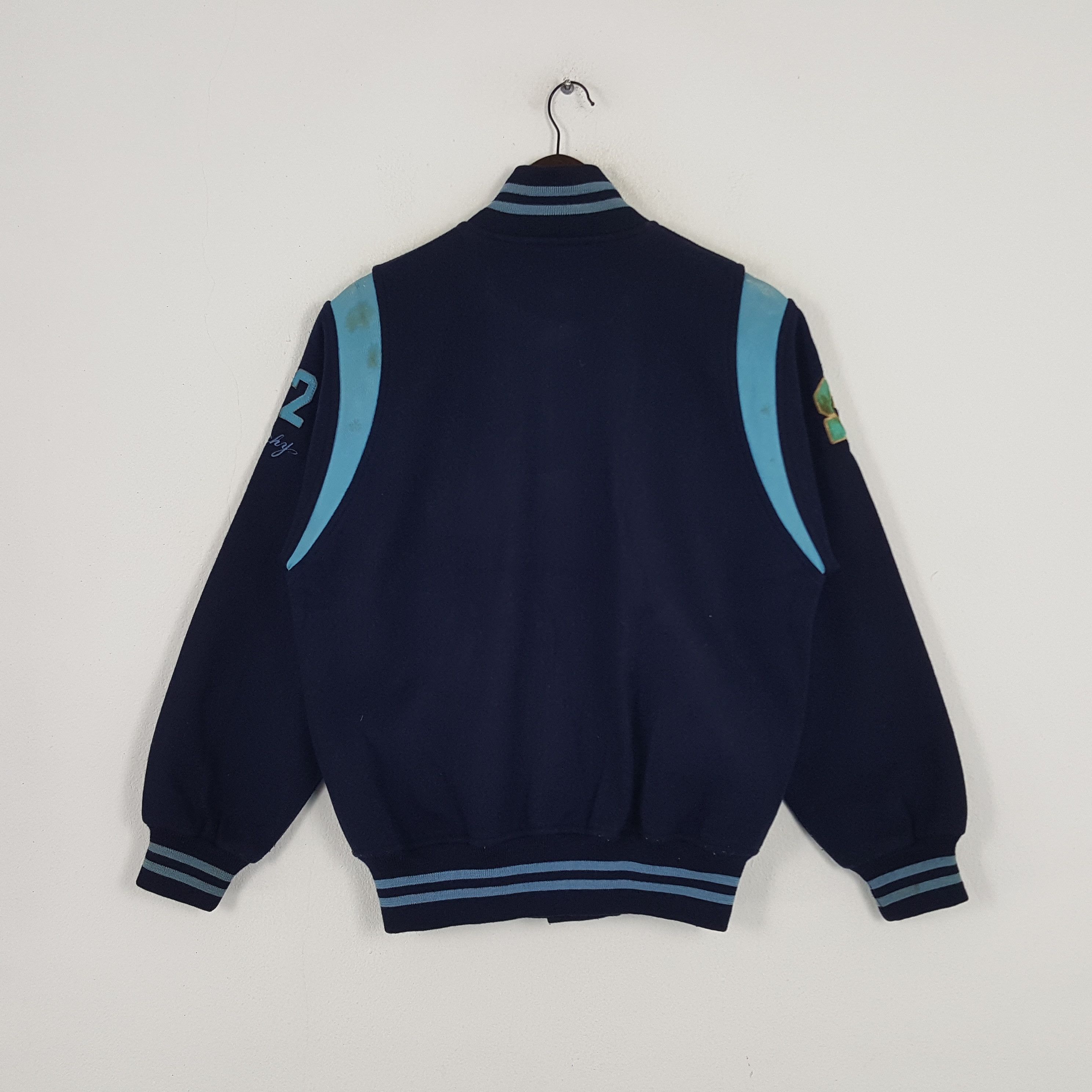 NBA × Vintage Vintage Eightys Basketball Team American NBA Varsity Jacket Size US M / EU 48-50 / 2 - 3 Thumbnail